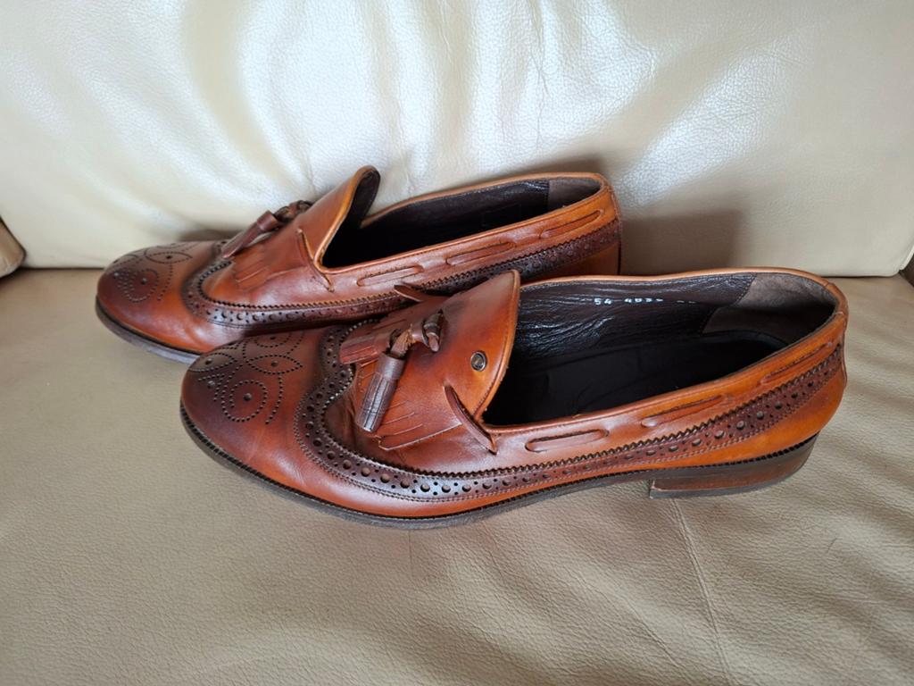 Hele mooie lederen Cacharel loafers maat 42, Ophalen of Verzenden, Zo goed als nieuw, Bruin, Loafers