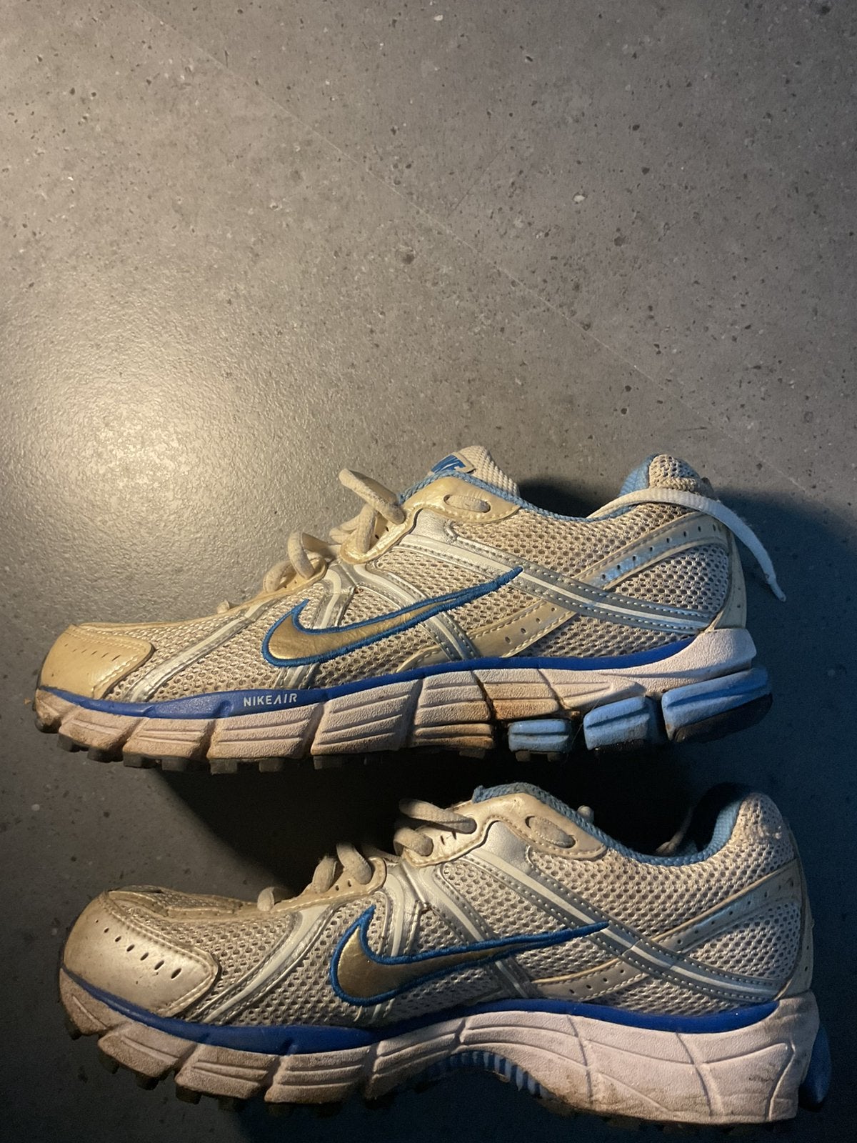 Nike pegasus 25, Blauw, Ophalen of Verzenden, Sneakers of Gympen, Gedragen