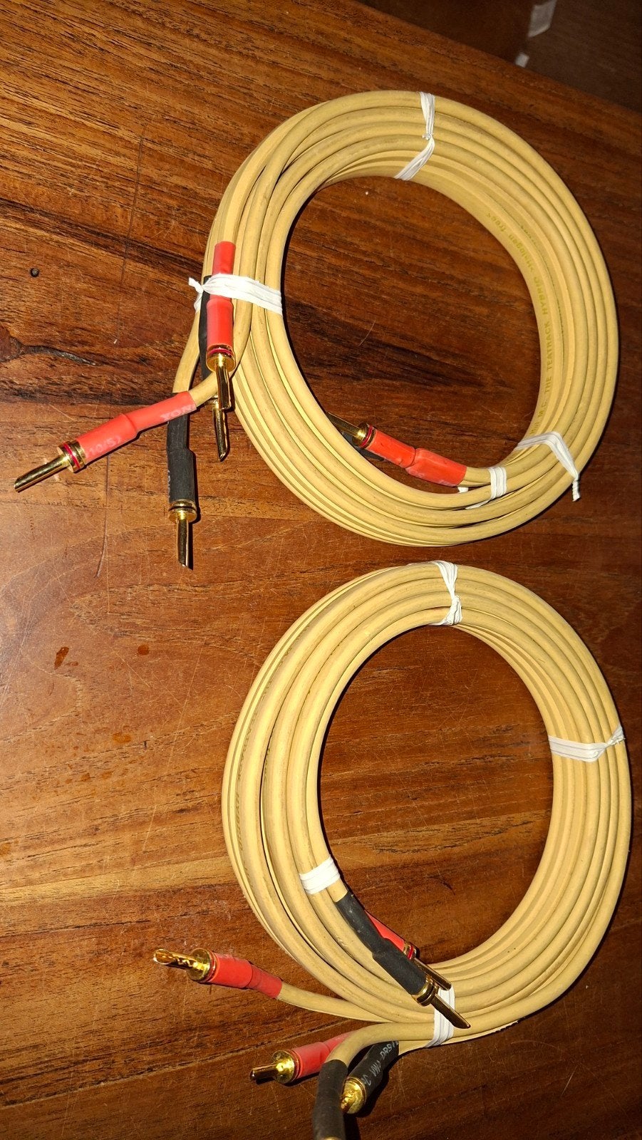 Van Den Hul Teatrack Hybrid Bi-Wire Luidsprekerkabel 2x2m, Audio, Tv en Foto, Audiokabels en Televisiekabels, Ophalen of Verzenden