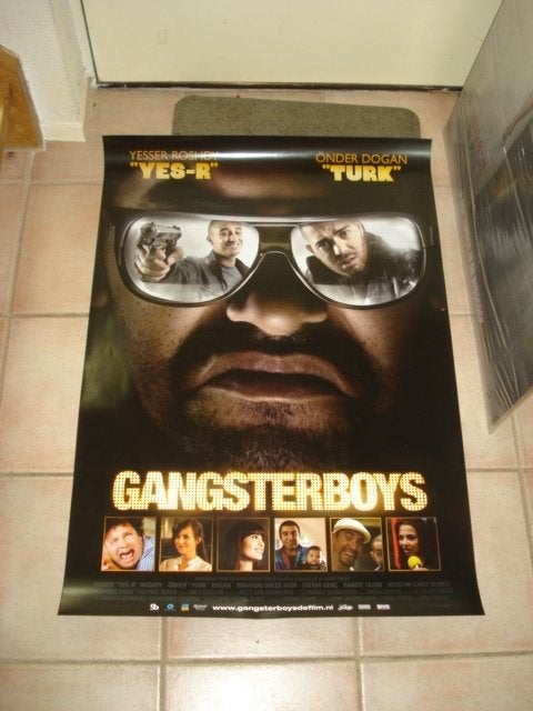 Gangsterboys Filmposter, Verzamelen, Ophalen, Rechthoekig Staand, Zo goed als nieuw, A1 t/m A3