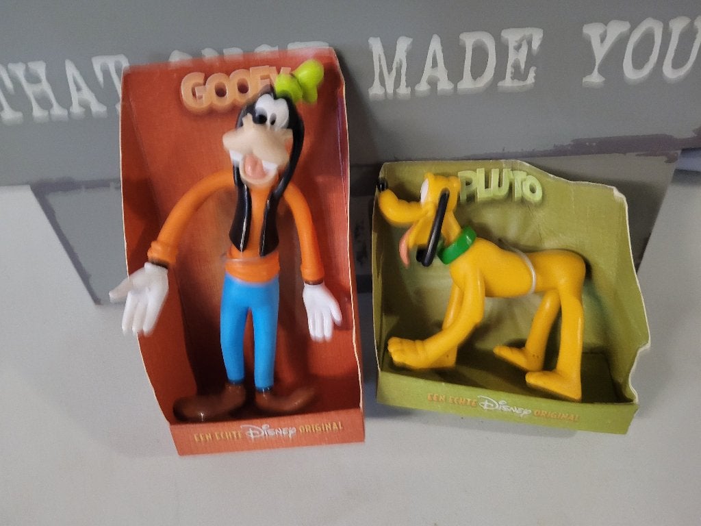 disney nieuw goofy en pluto, Verzamelen, Disney, Ophalen of Verzenden, Overige figuren, Nieuw, Beeldje of Figuurtje