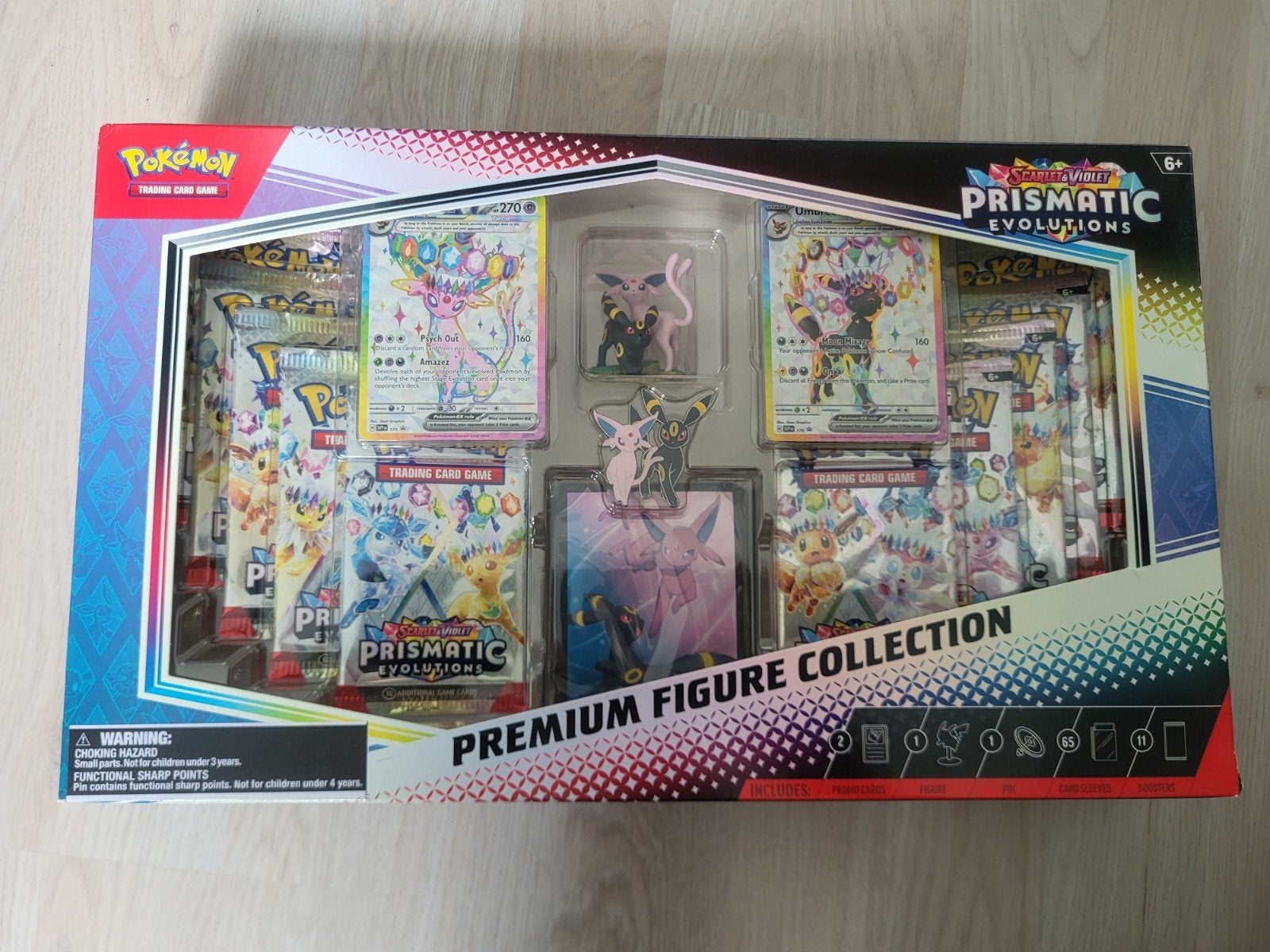 2x Prismatic Evolutions Premium Figure Collection, Ophalen of Verzenden, Zo goed als nieuw