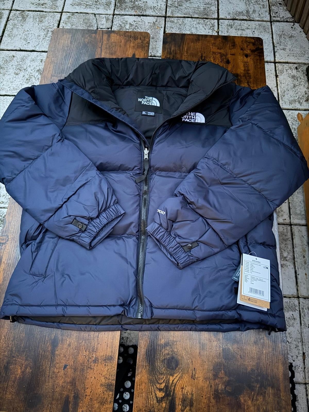 The North Face Nuptse 700 Donsjas - Maat XL/XXL, Kleding | Heren, Blauw, Ophalen of Verzenden, The North Face, Maat 56/58 (XL)