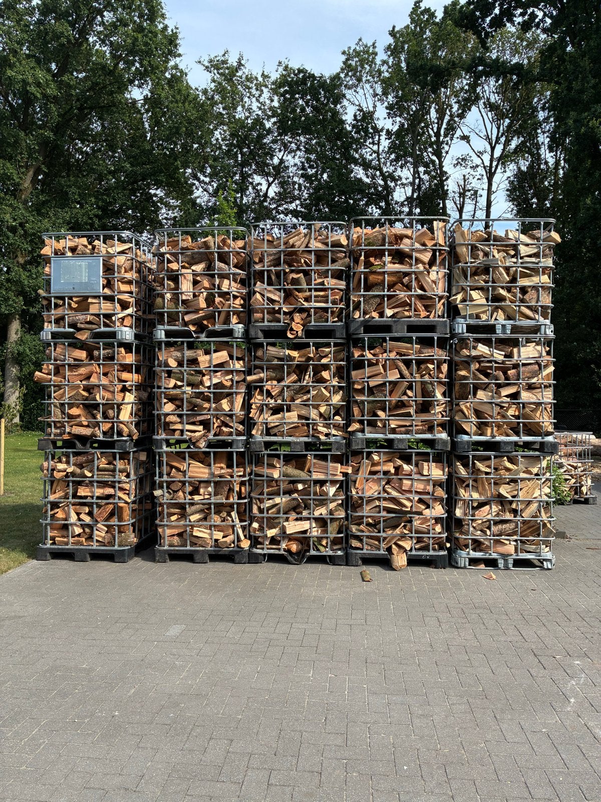 Brandhout haardhout stookhout, Tuin en Terras, Haardhout, 6 m³ of meer, Ophalen of Verzenden, Overige houtsoorten, Blokken