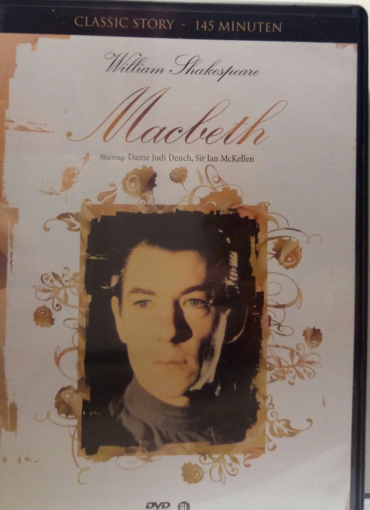 William Shakespeare - Macbeth DVD (Judi Dench, Ian McKellen), Historisch of Kostuumdrama, Ophalen of Verzenden, Zo goed als nieuw