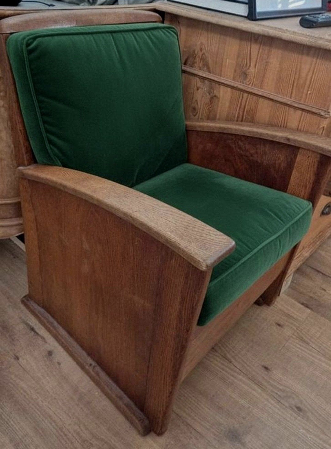 Vintage design kinderstoel fauteuil - Amsterdamse School, Antiek en Kunst, Antiek | Meubels | Stoelen en Banken, Ophalen