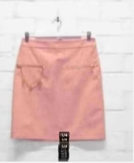 Moschino - Prachtige roze rok met chain maat 38 - Nieuw, Maat 38/40 (M), Nieuw, X, Roze