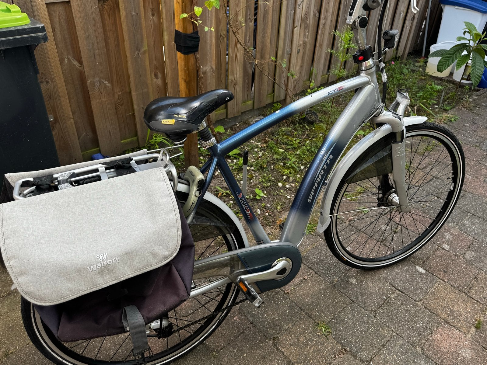 Sparta elektrische fiets - accu defect, met fietstas en pomp, Ophalen, Gebruikt, Sparta