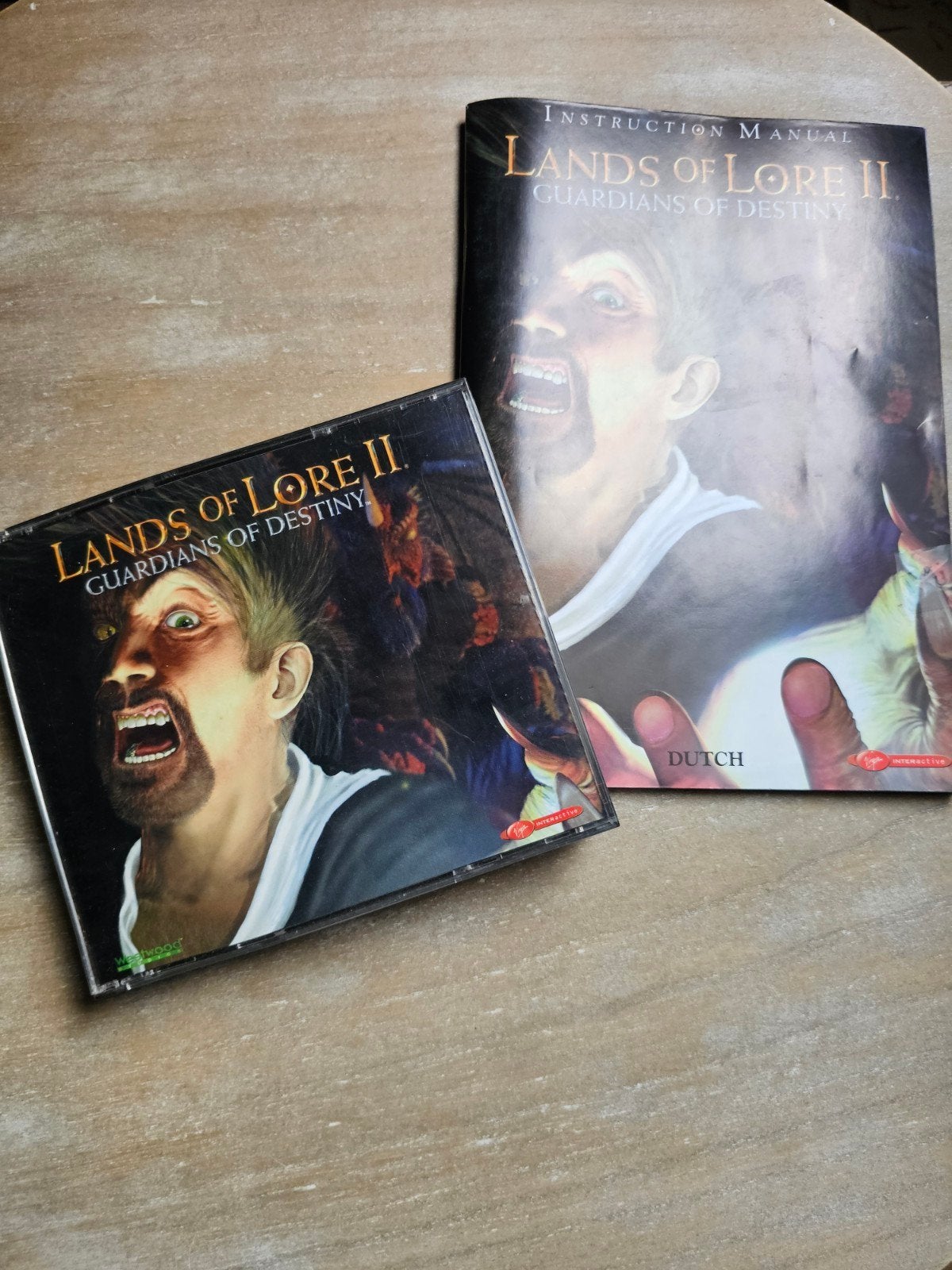 Lands of Lore II: Guardians of Destiny - PC CD-ROM, Spelcomputers en Games, Gebruikt, 1 speler, Ophalen of Verzenden, Role Playing Game (Rpg)