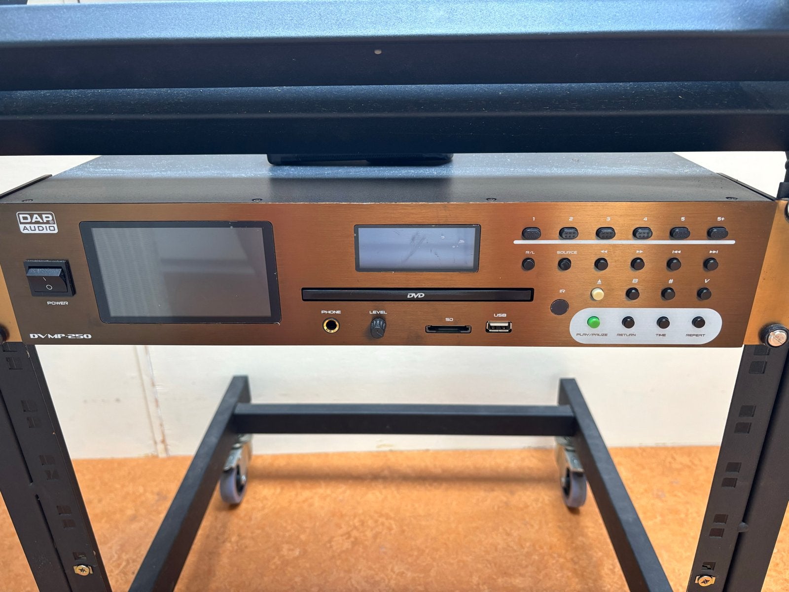 DAP Audio DVMP-250 DVD/Media Speler, Audio, Tv en Foto, Dvd-spelers, Ophalen, Gebruikt, Dvd-speler, Overige merken