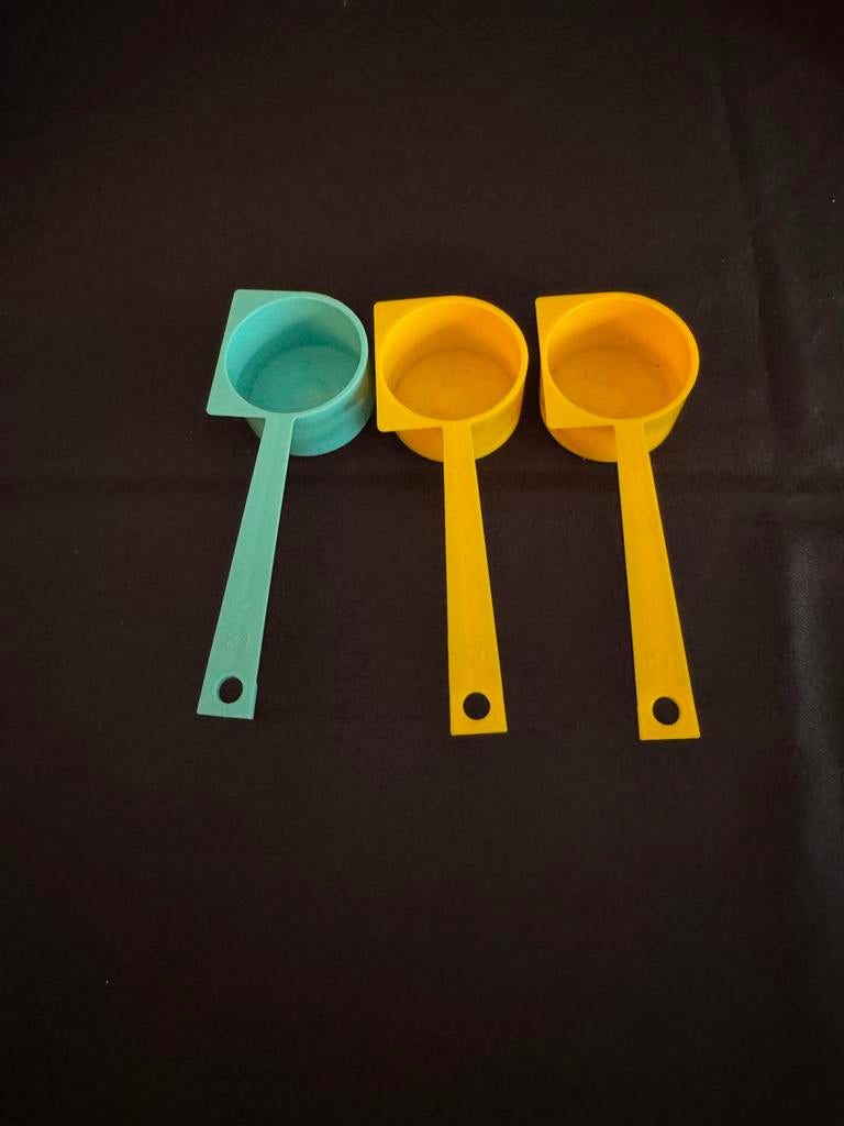 Nieuwe Tupperware koffieschepjes - set van 3, Overige typen, Kunststof, Nieuw, Ophalen of Verzenden