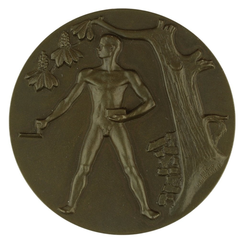 Penningen VPK 1940 Han Richters : Opbouw, Postzegels en Munten, Verzenden, Brons, Nederland