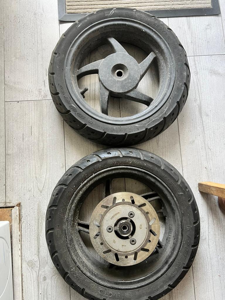 Sym Fiddle 2 velgen met banden, Ophalen of Verzenden, Gebruikt, Overige typen, SYM