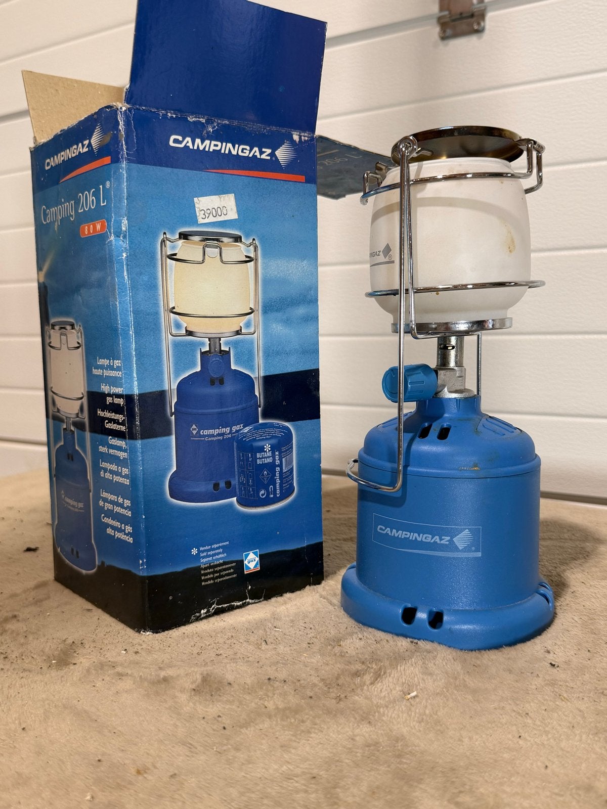 Campingaz 206 L gaslamp - Zo goed als nieuw, Ophalen, Zo goed als nieuw