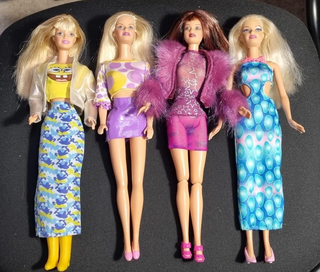 Lotje prachtige Jaren-90 Barbies, Ophalen of Verzenden, Gebruikt, Barbie
