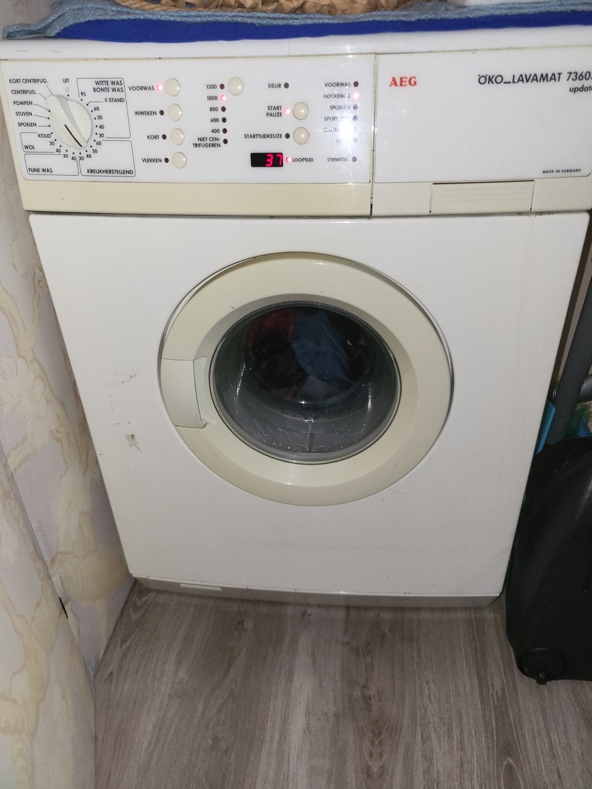 AEG ÖKO-LAVAMAT 73603 update wasmachine, Witgoed en Apparatuur, Wasmachines, Ophalen, Gebruikt, Wolwasprogramma, Voorlader