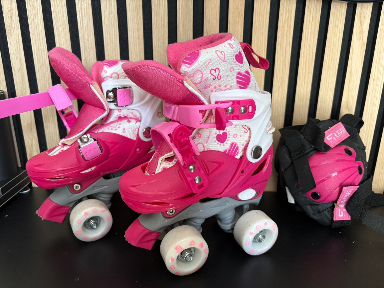 Zgan verstelbare rolschaatsen  27-30, Verstelbaar, Kinderen, Ophalen of Verzenden, Zo goed als nieuw