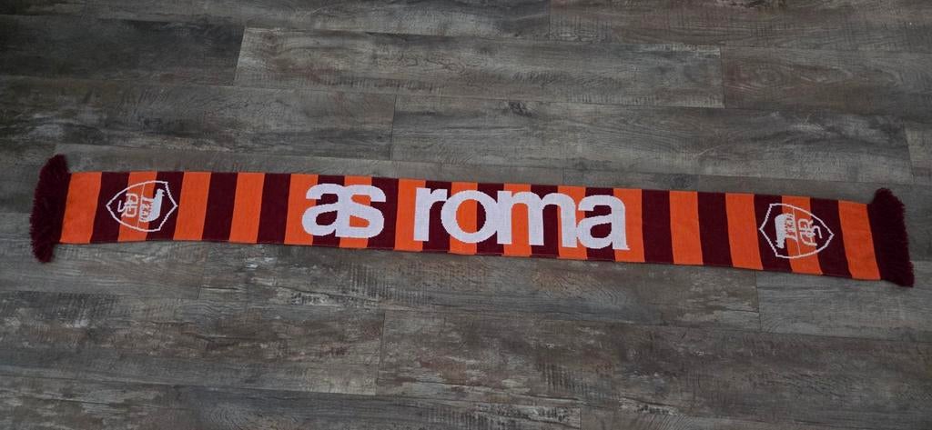 Sjaal AS Roma, Ophalen of Verzenden, Zo goed als nieuw, Buitenlandse clubs, Vaantje of Sjaal