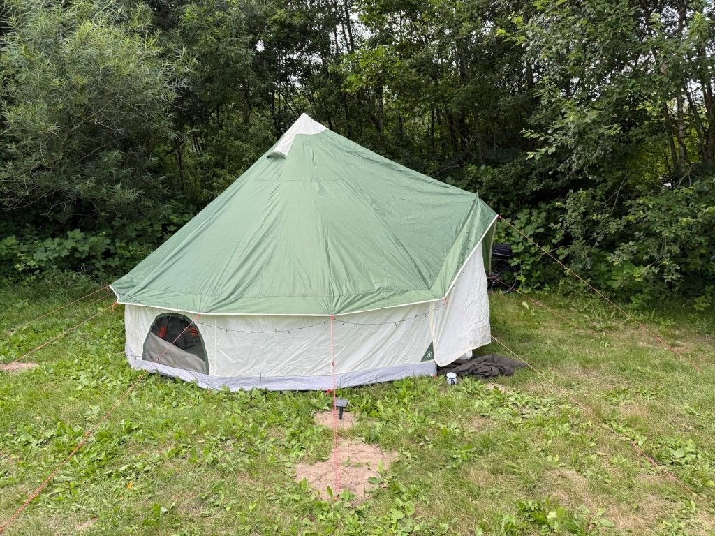 tent tipi 8 persoons, Ophalen of Verzenden, Zo goed als nieuw, Meer dan 6