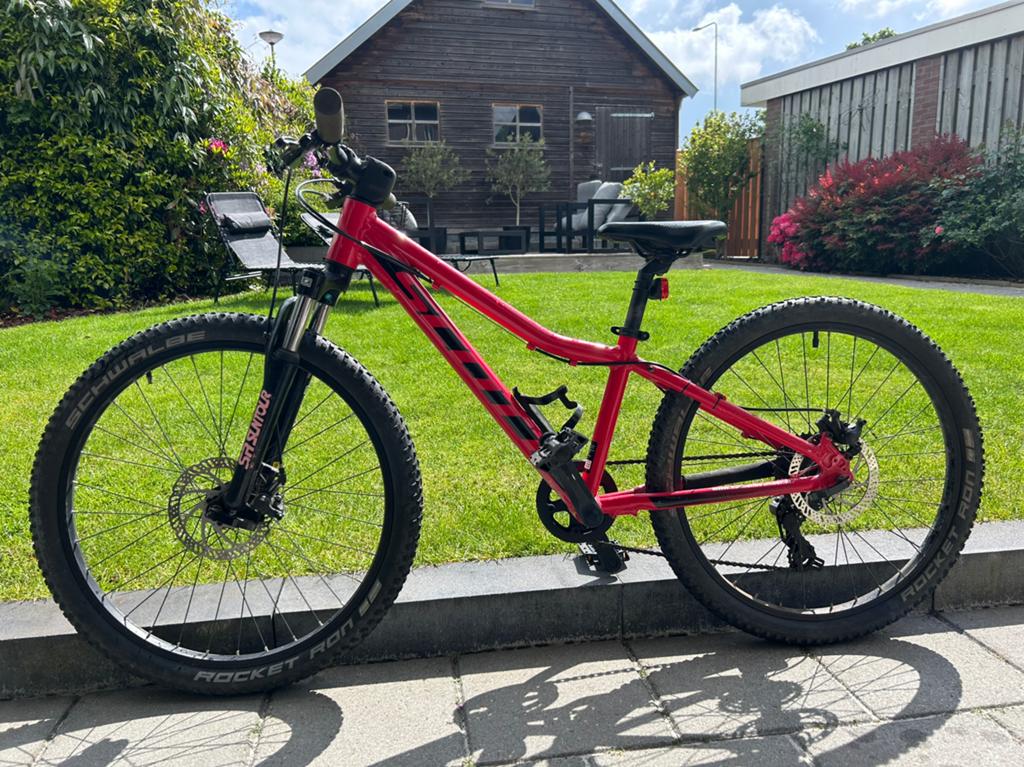 Nette kinder ATB. Scott Contessa, Ophalen, Gebruikt, Schijfrem, 16 tot 20 inch