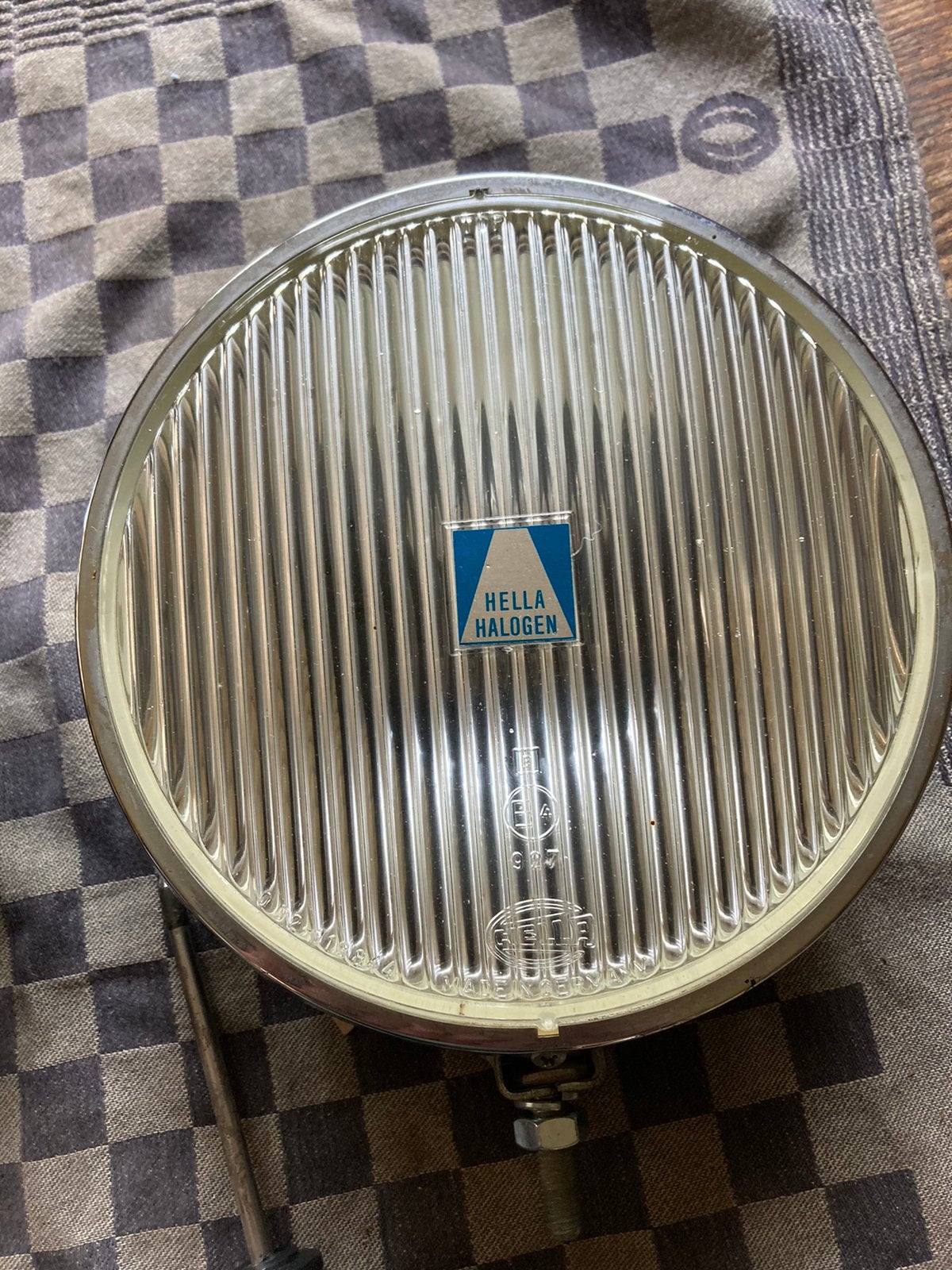 Oldtimer 2 Hella witte mistlampen type 192, Auto-onderdelen, Ophalen of Verzenden, Gebruikt