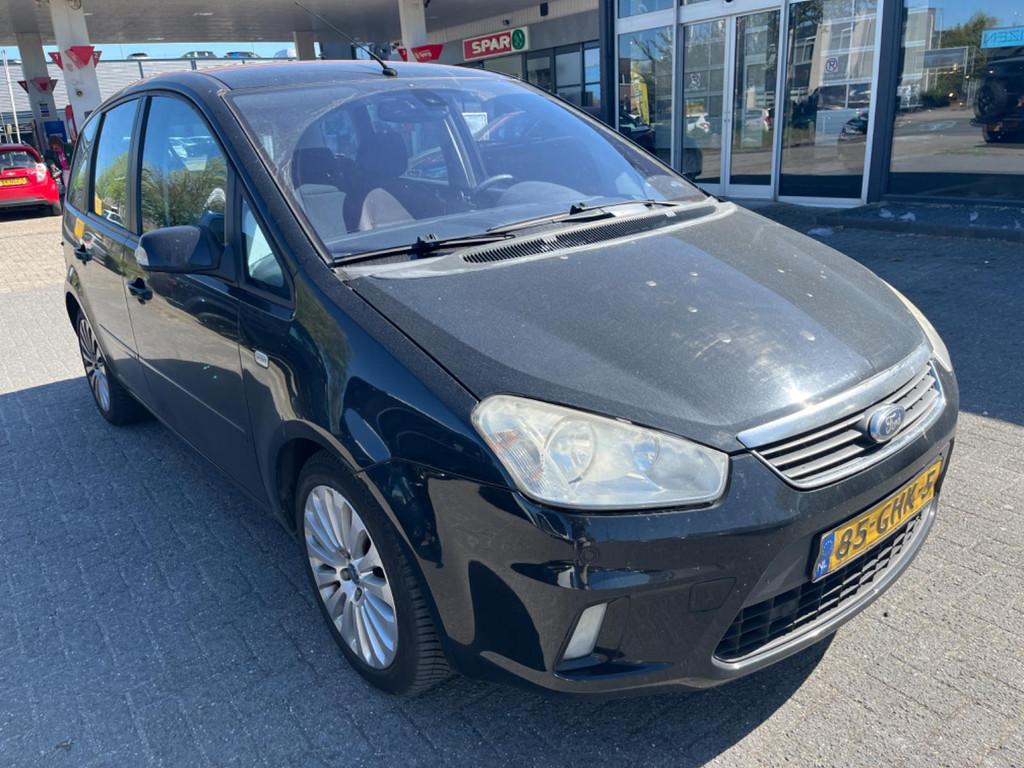 Ford C-Max 1.6-16V Titanium | Navi | Autom. Airco | Cruise C, Auto's, Voorwielaandrijving, 1596 cc, 4 cilinders, Zwart