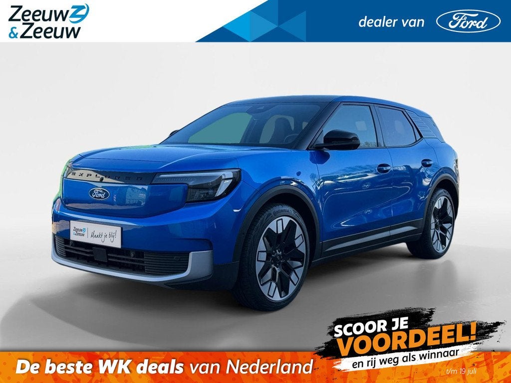 Ford Explorer Premium Extended Range RWD 77 kWh | Nieuw te b, Auto's, Ford, 12 maanden, Achterwielaandrijving, Explorer, 572 km