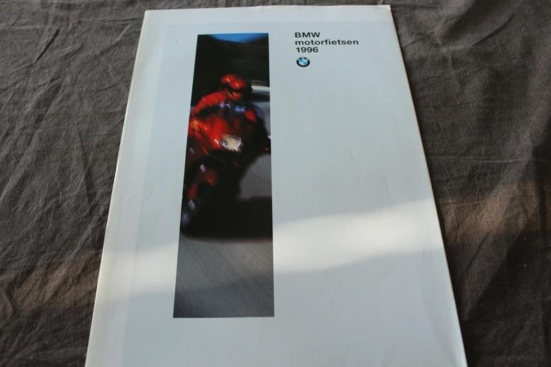 BMW 1996 motorfietsen verkoop folder R850 1100 K1100 RS RT R, Motoren, Ophalen of Verzenden, BMW