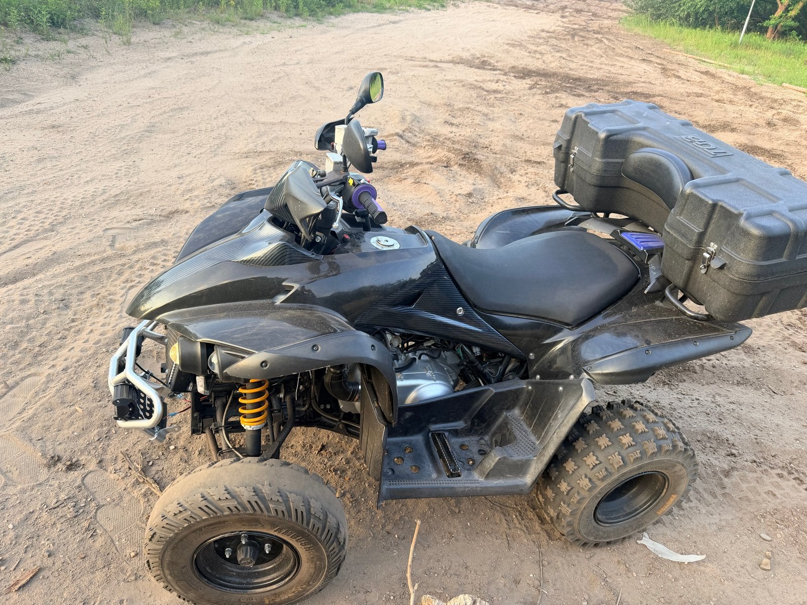 Nette TGB 325cc quad met koffer, Ophalen