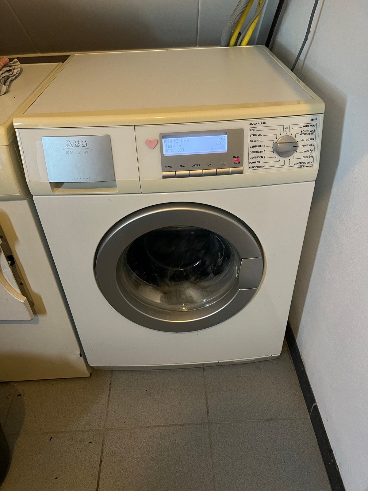 AEG Lavamat wasmachine, Witgoed en Apparatuur, Wasmachines, Ophalen, Gebruikt, Voorlader, 85 tot 90 cm