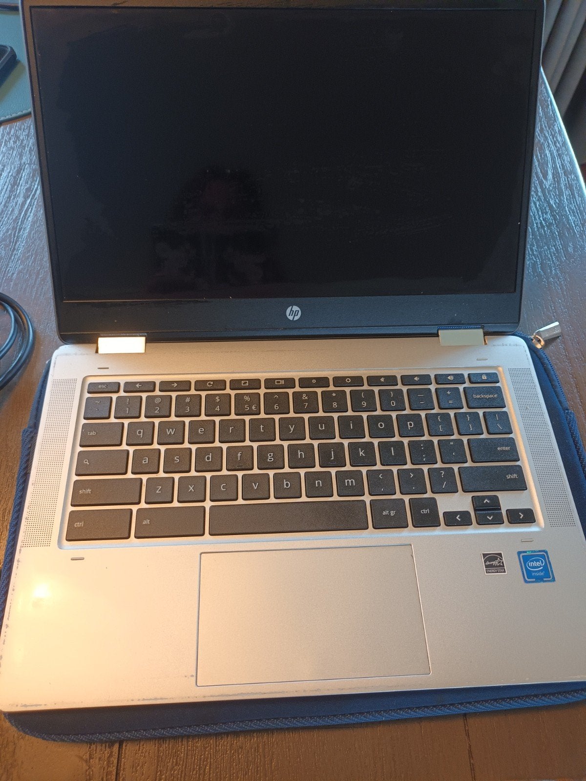 HP Chromebook x360 - 14 inch - touchscreen, Computers en Software, Chromebooks, Ophalen, 14 inch, Qwerty, Touchscreen