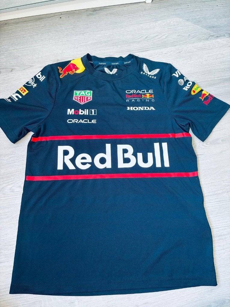 Red Bull Racing T-shirt kind 146 cm Formula 1, Ophalen of Verzenden, Zo goed als nieuw, Formule 1