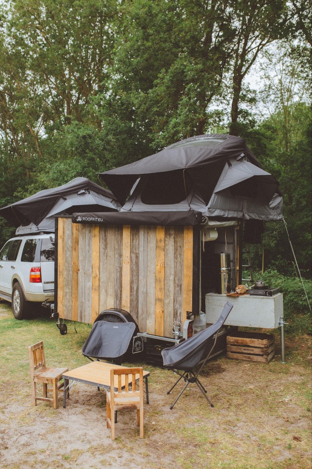 Bagage aanhanger,daktent trailer,camper mini caravan huren?, Caravans en Kamperen, Verhuur