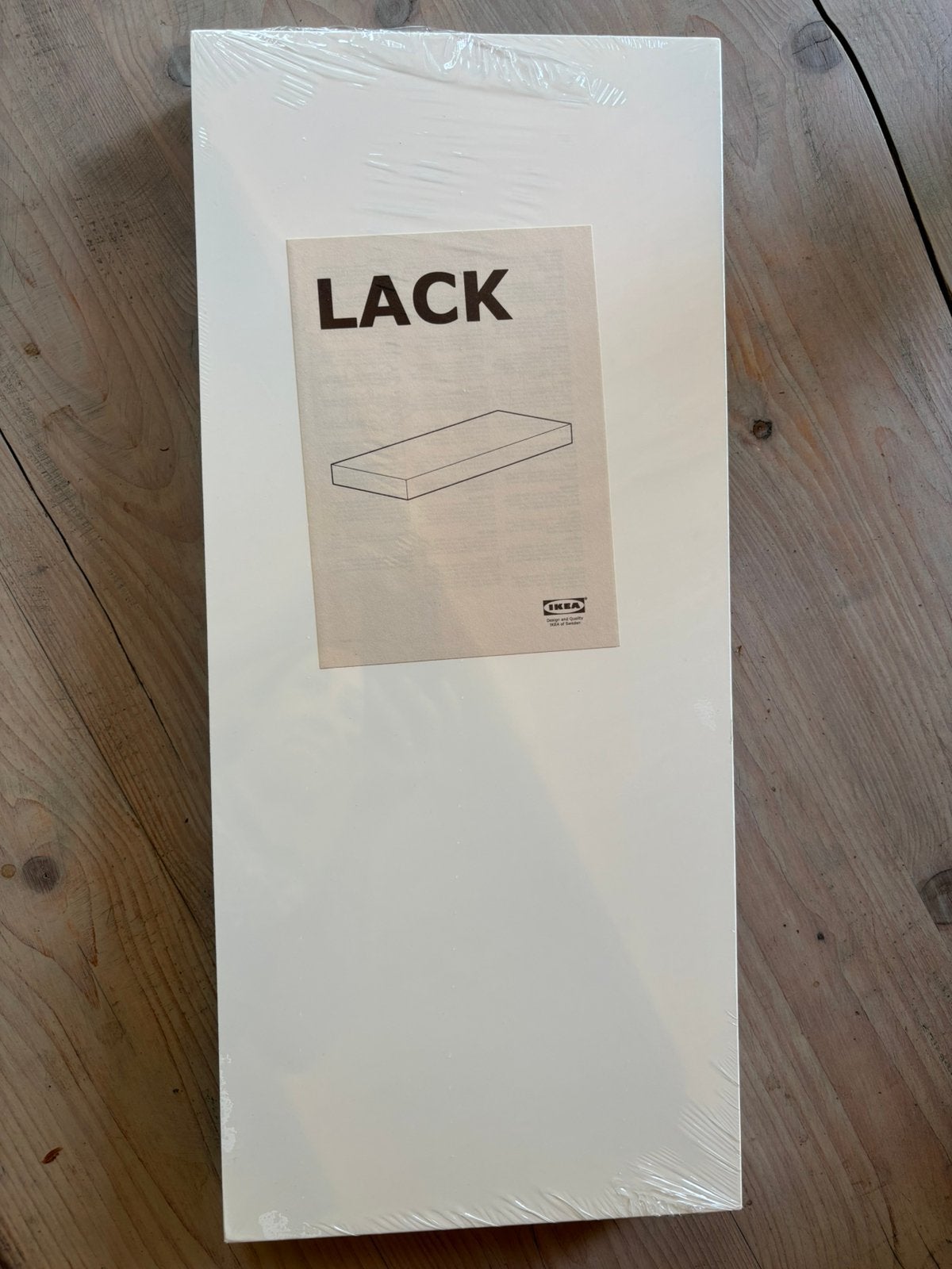 Lack wandplank wit 59 x 26 NIEUW, Ophalen, Nieuw