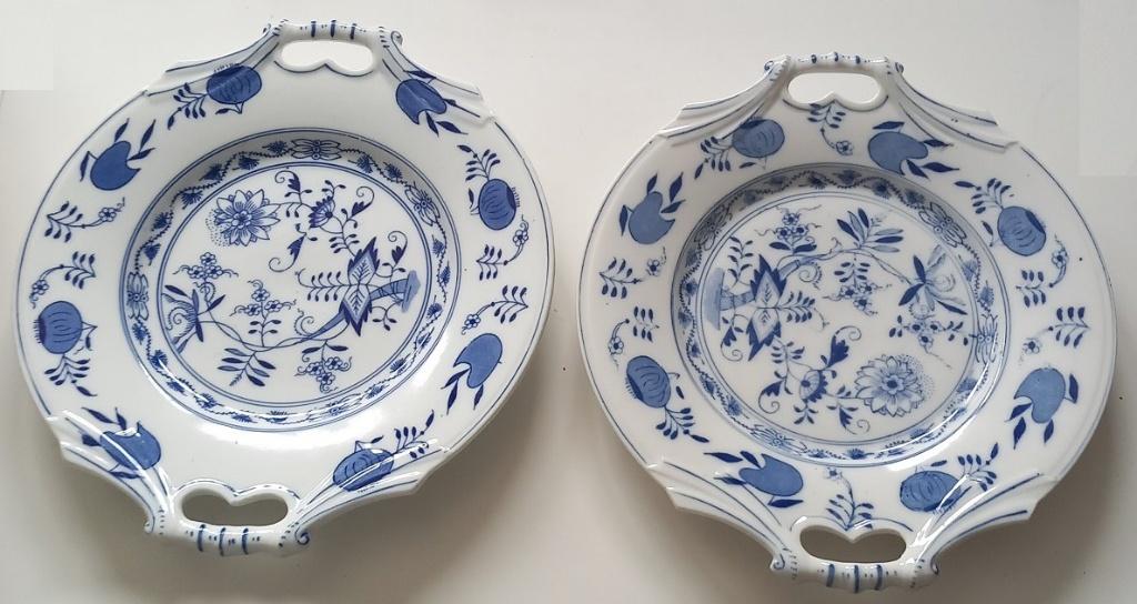 zwiebelmuster Louis Regout gebakschalen, Ophalen of Verzenden, Overige stijlen, Aardewerk, Schaal of Schalen