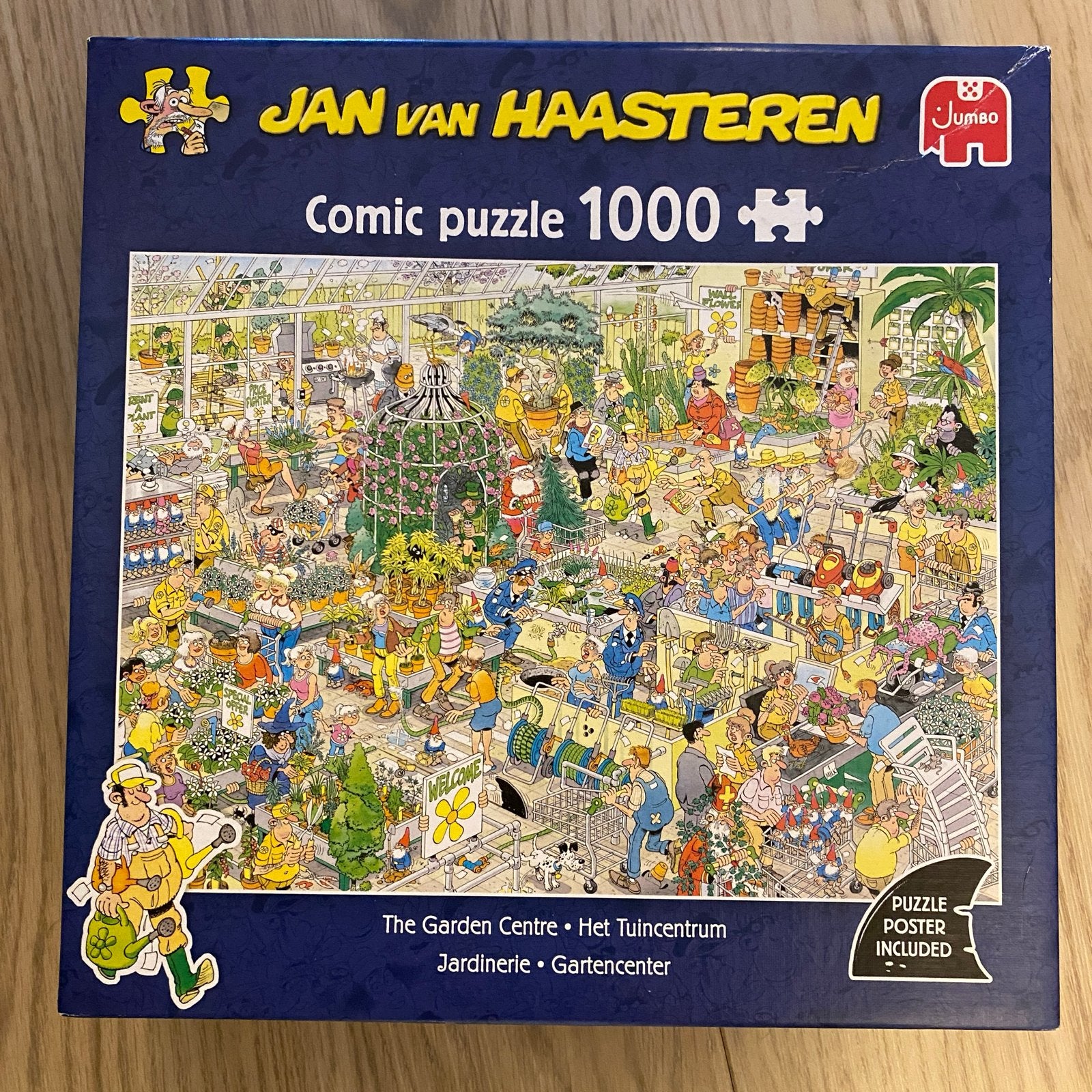 Jan van Haasteren & Clementoni Puzzels - 1000 en 500 stukjes, Ophalen, 500 t/m 1500 stukjes, Zo goed als nieuw, Legpuzzel