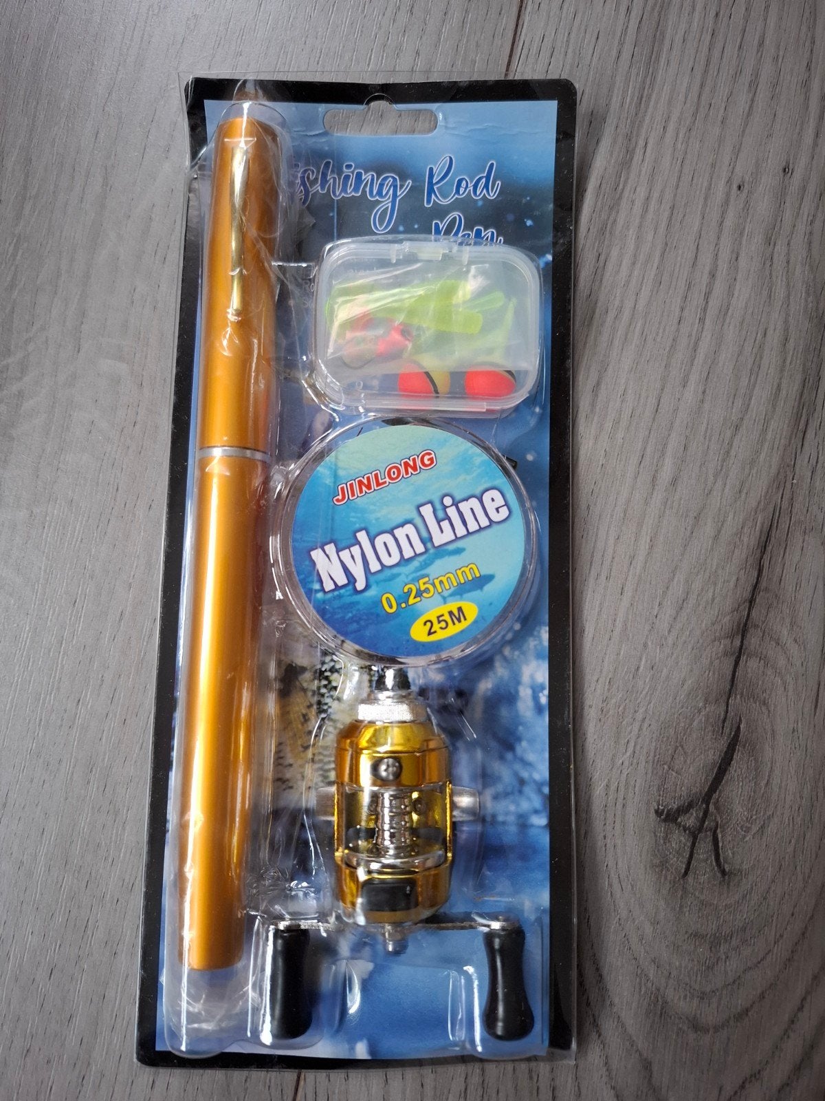 Compacte Pen Hengel Set - Ideaal voor onderweg, Watersport en Boten, Verzenden, Nieuw, Complete hengel