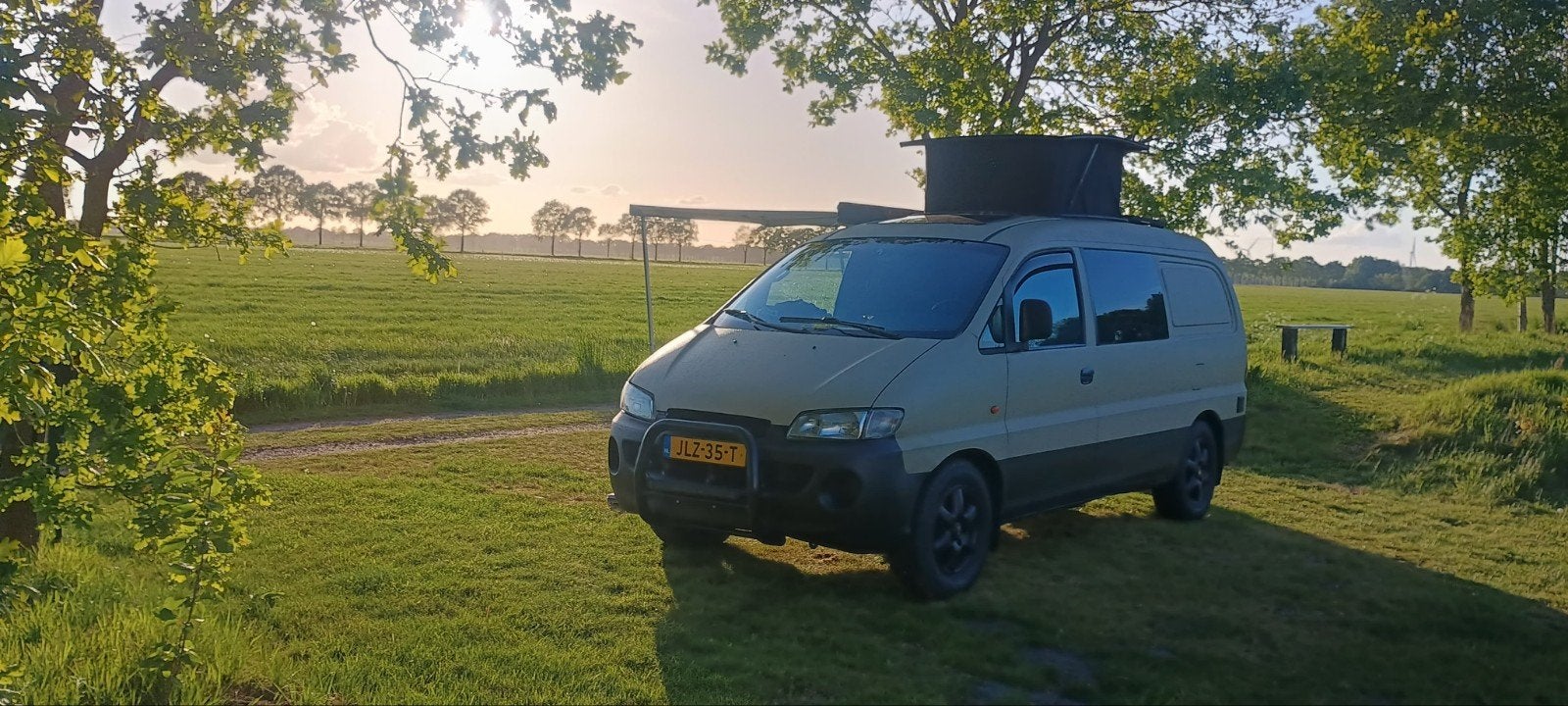 Hyundai H200 Buscamper -Reparatie nodig, Overige merken, Buscamper of Camperbus, Particulier, Koelkast