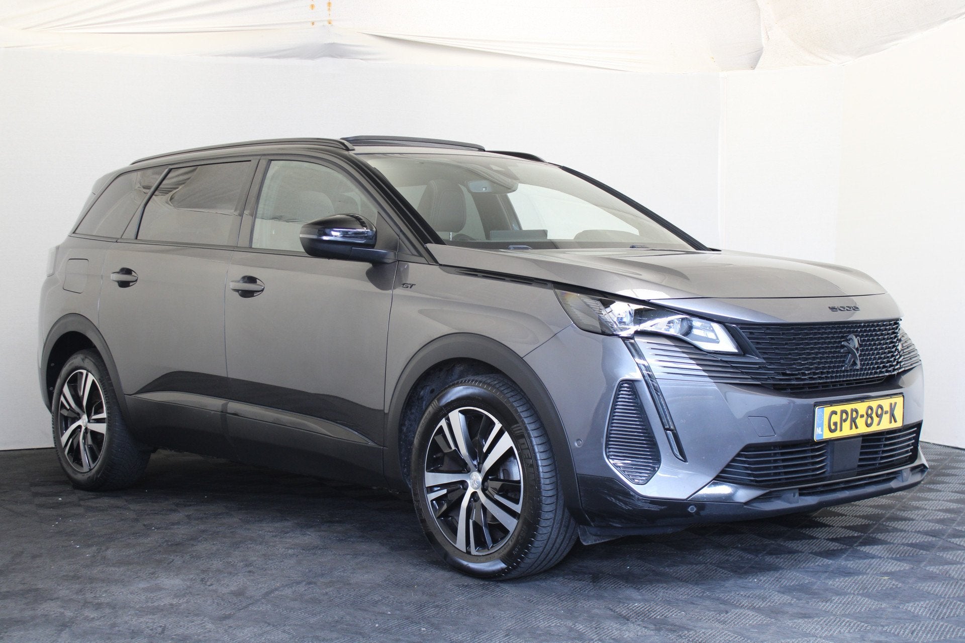 Peugeot 5008 1.2 PureTech Blue Lease GT |Pano|Stoelverw.|ACC, Auto's, Peugeot, 1199 cc, Bedrijf, 600 kg, 3 cilinders