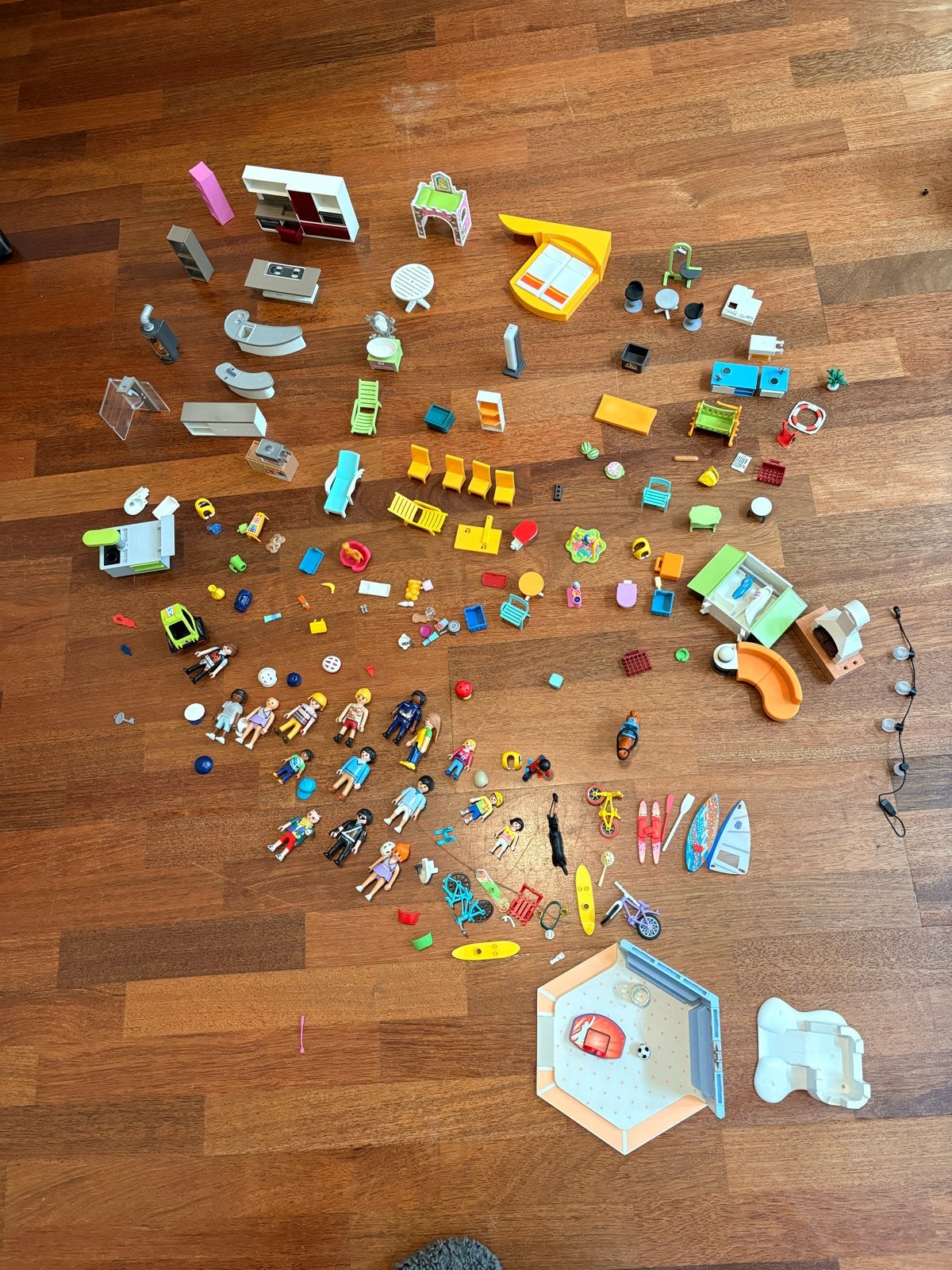 Veel Playmobil: o.a. Politiebureau, vuilniswagen en meer, Ophalen of Verzenden, Gebruikt
