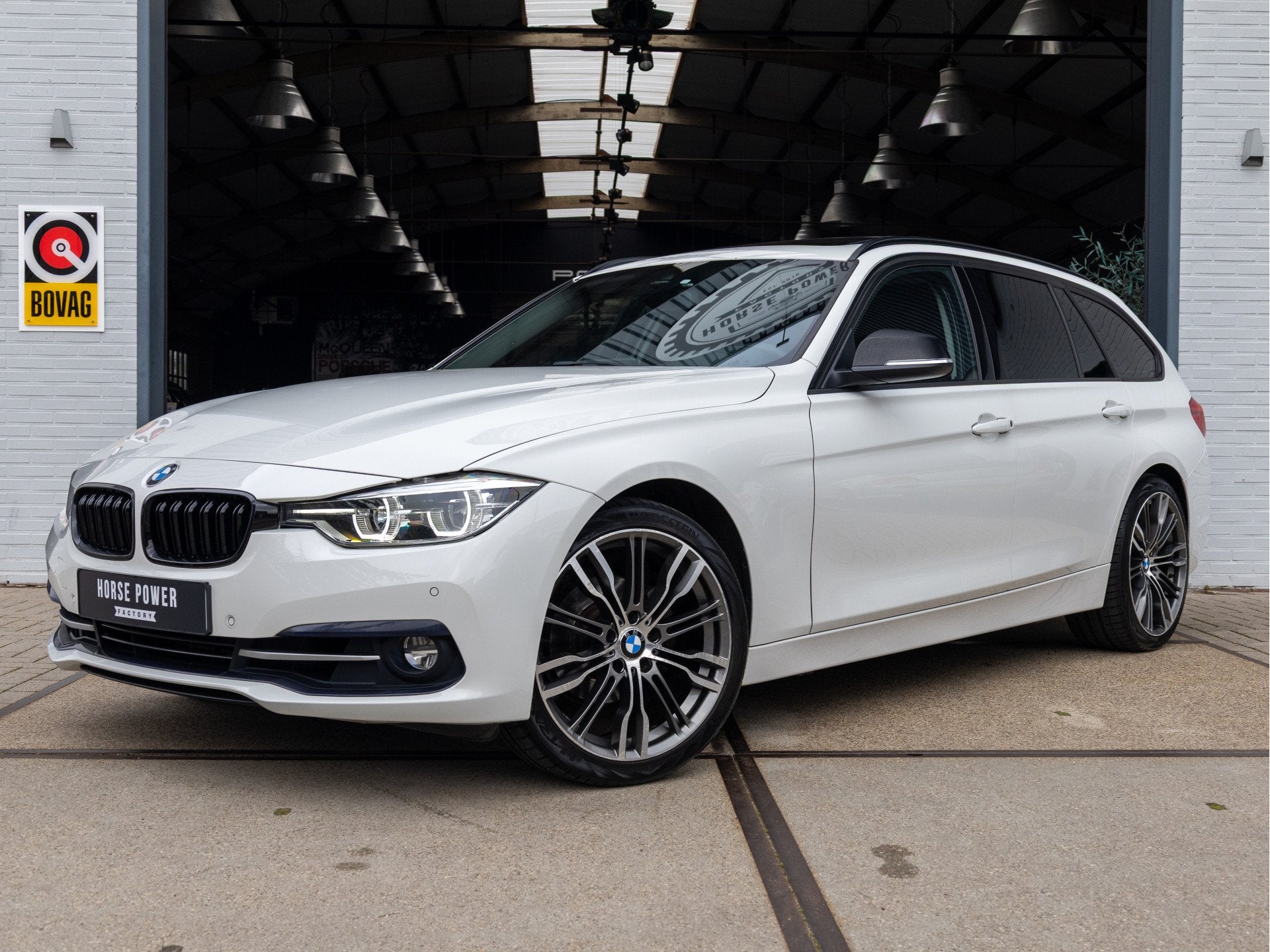 BMW 3 Serie Touring 318i High Executive *Schuif/Kantel | Gro, Automaat, Gebruikt, 1465 kg, Wit