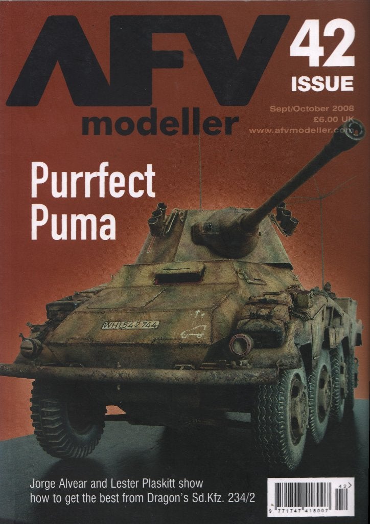 AFV Modeller magazine No 42, Verzenden, 1:32 tot 1:50, Auto, Overige merken