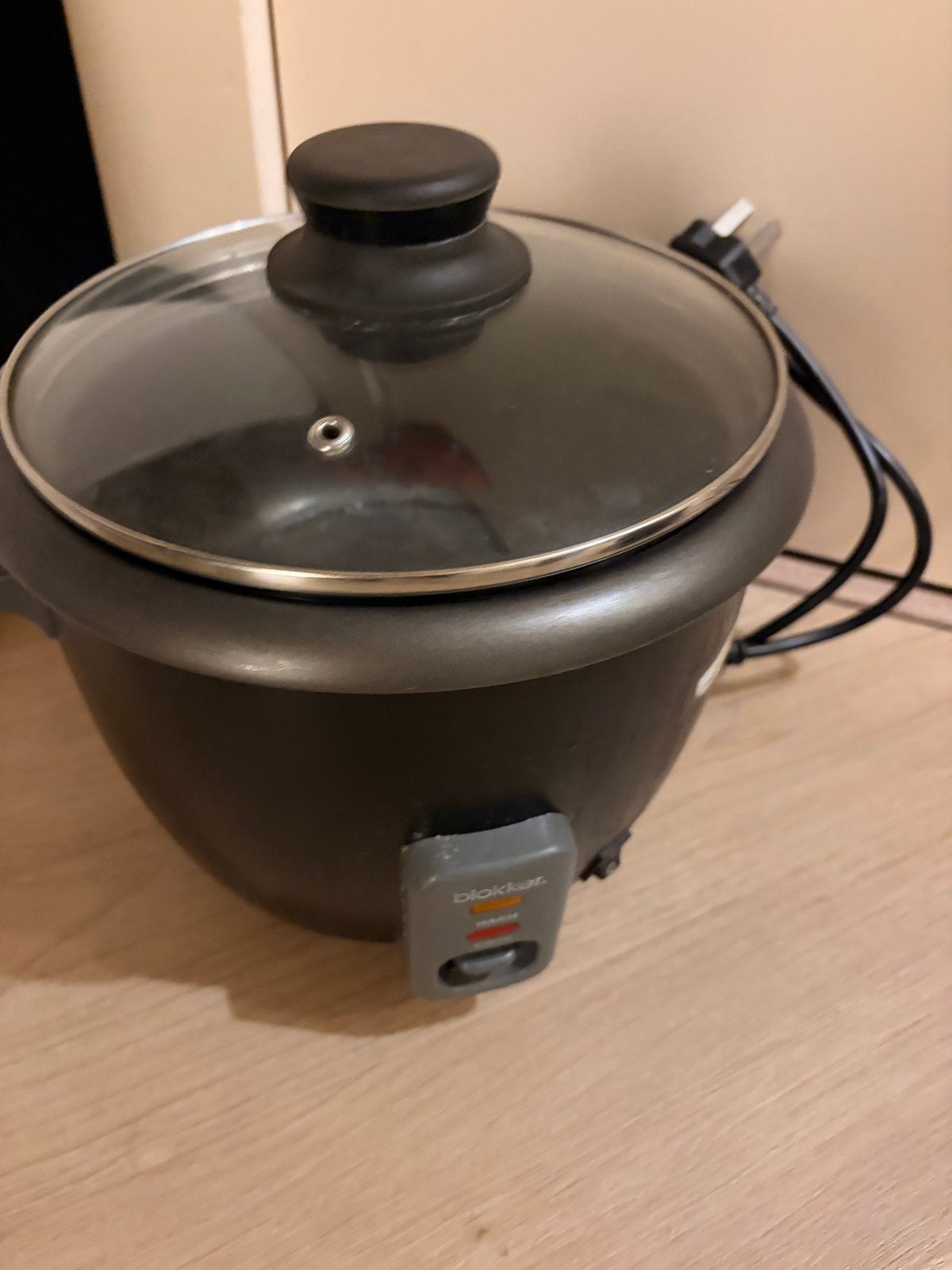 Free-rijstkoker, elektrische kookpot en prullenbak, Ophalen of Verzenden, Gebruikt