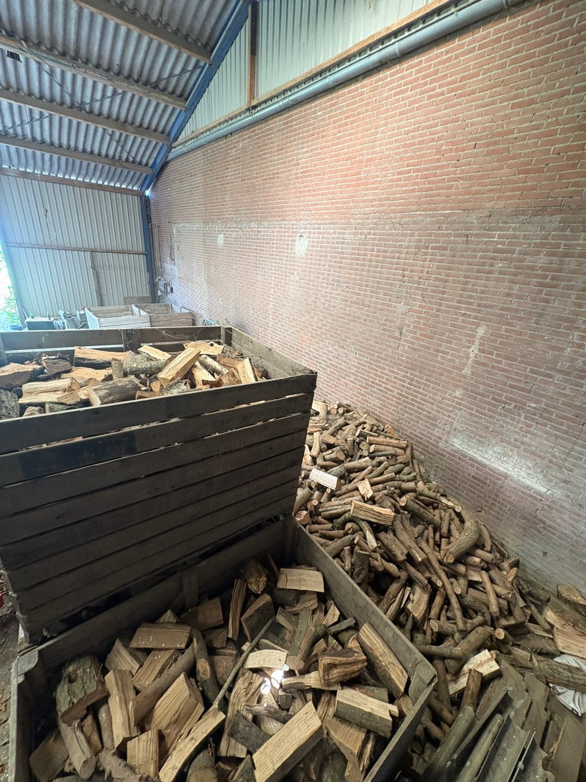 Gedroogd Haardhout, Tuin en Terras, 6 m³ of meer, Ophalen, Blokken