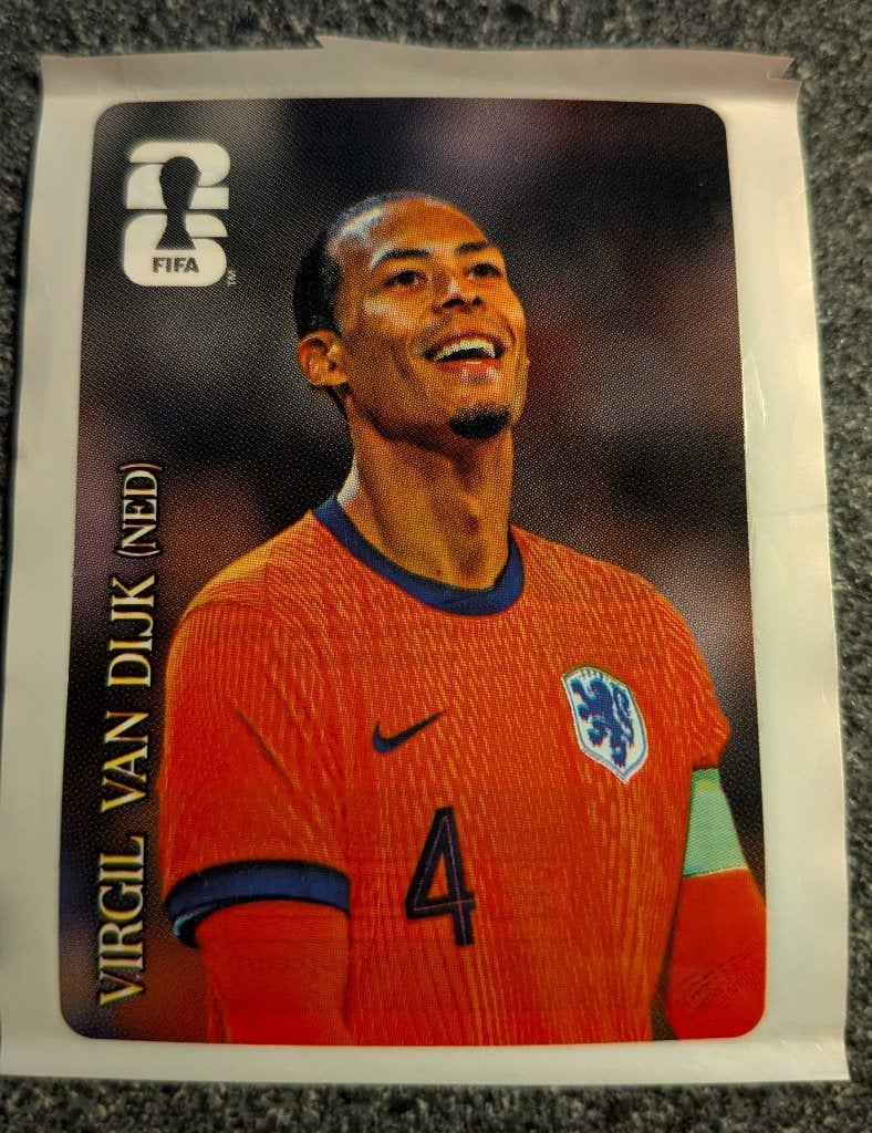 Panini WK 2026 Coca Cola sticker, Verzenden, Zo goed als nieuw, Sticker