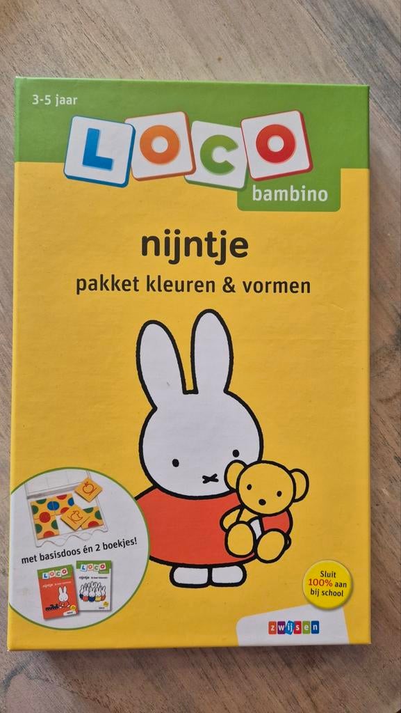 Loco Bambino Nijntje Basisdoos + 2 boekjes, Ophalen of Verzenden
