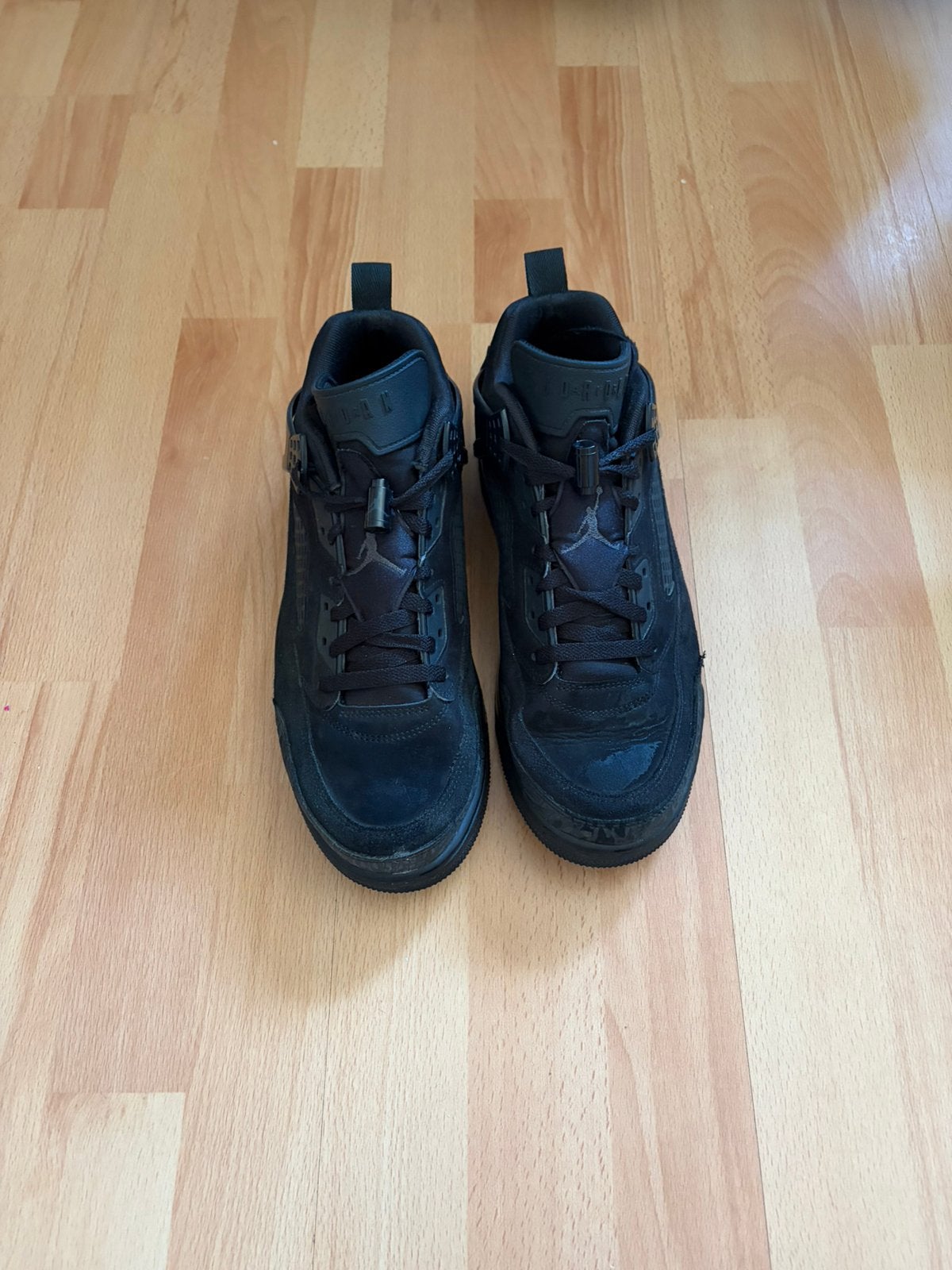 Jordan Spizike Low (zwart) maat 44, Ophalen, Gebruikt