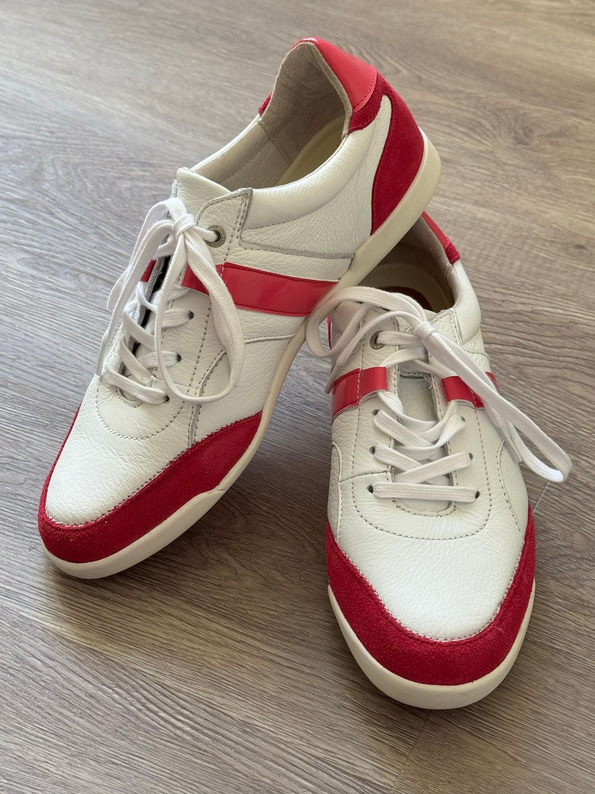 Gaastra damessneakers wit/fuchsia, maat 42, Wit, Ophalen of Verzenden, Sneakers of Gympen, Zo goed als nieuw