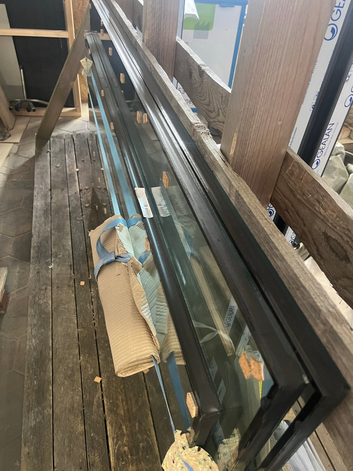 Nieuwe Gevelkozijn met draaikiep en HR++, Doe-het-zelf en Verbouw, Glas en Ramen, Ophalen, Gevelraam of Ruit, Nieuw, 160 cm of meer