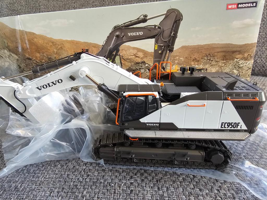 VOLVO EC950F rupskraan White, Mining Edition WSI,lim.ed., Ophalen of Verzenden, Nieuw, Hijskraan, Tractor of Landbouw, Wsi